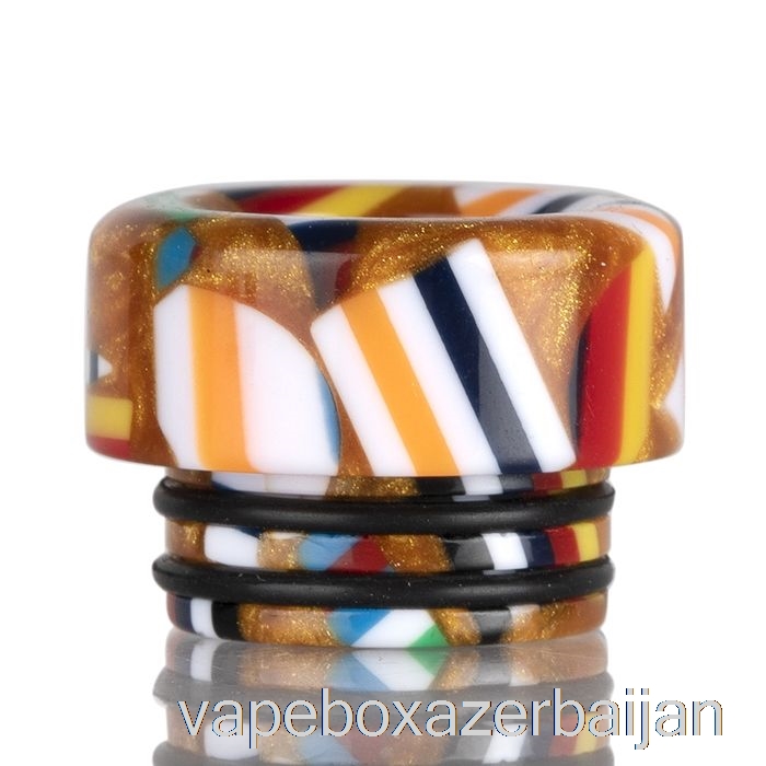 Vape Box Azerbaijan 810 SHORTY Mosaic Drip Tip Orange